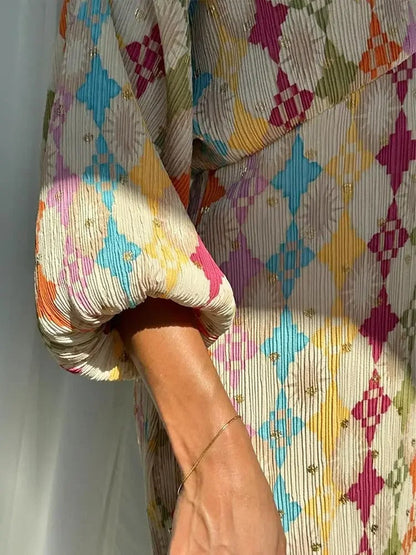 Fayola | Tropisch Tweedelig Setje en Jurk vol Zomerflair