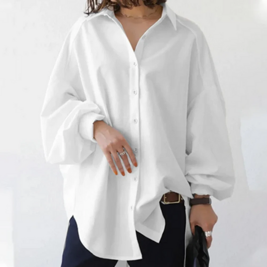 Livia | Luchtige, Losvallende Blouse met Elegante Uitstraling