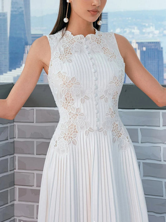 Elinore | Romantische Zomerjurk met Verfijnde Details