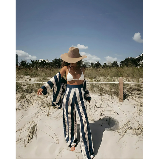 Chiara | Gehaakte Strandoutfit - Tweedelige Zomerset